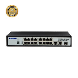سوئیچ شبکه 16 پورت PoE گیگ پانالینک مدل PL-SG1916PX