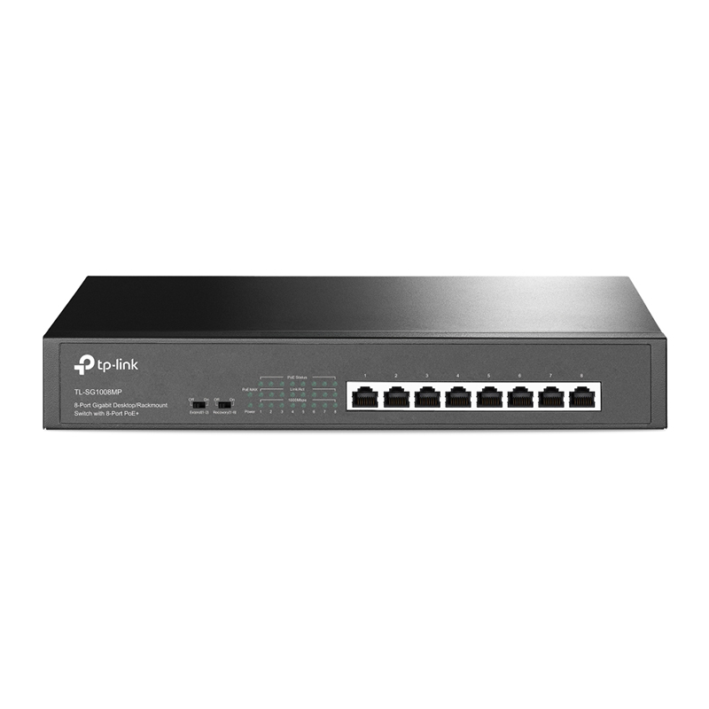سوئیچ شبکه 8 پورت تی  پی لینک مدل TL-SG1008MP