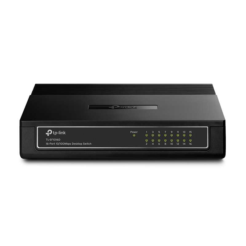 سوئیچ شبکه 16 پورت تی پی لینک مدل TL-SF1016D