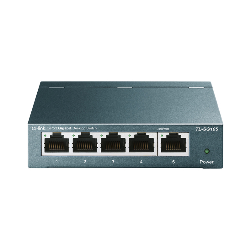 سوئیچ شبکه 5 پورت تی پی لینک مدل TL-SG105