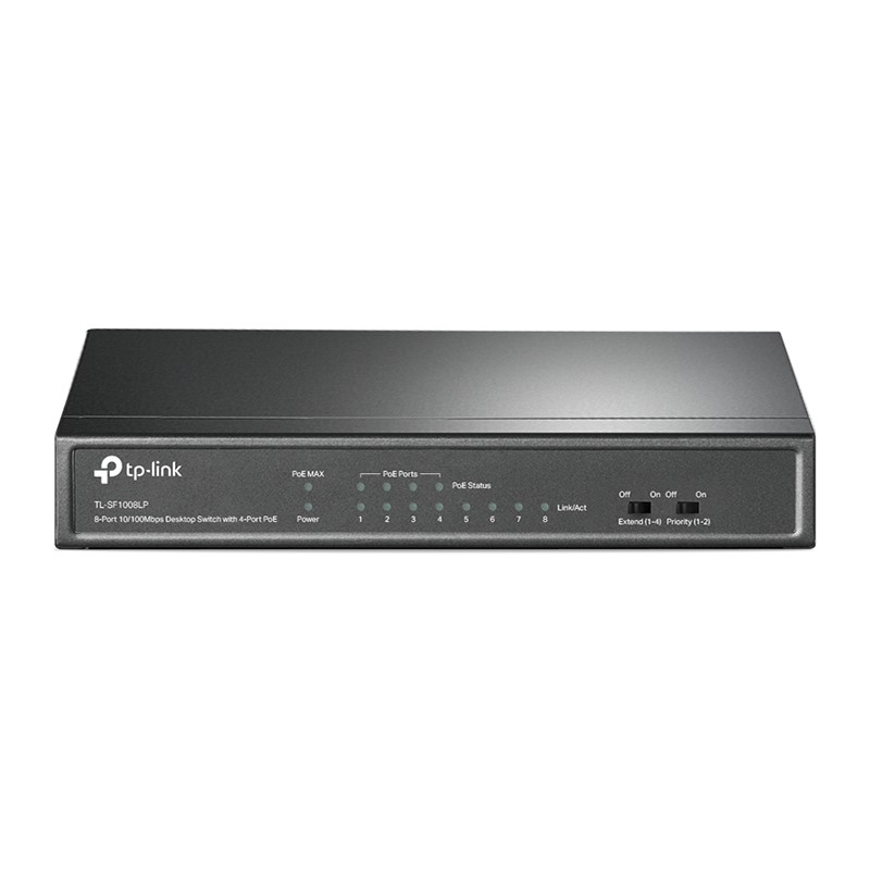 سوئیچ شبکه 8 پورت تی پی لینک مدل TL-SF1008LP