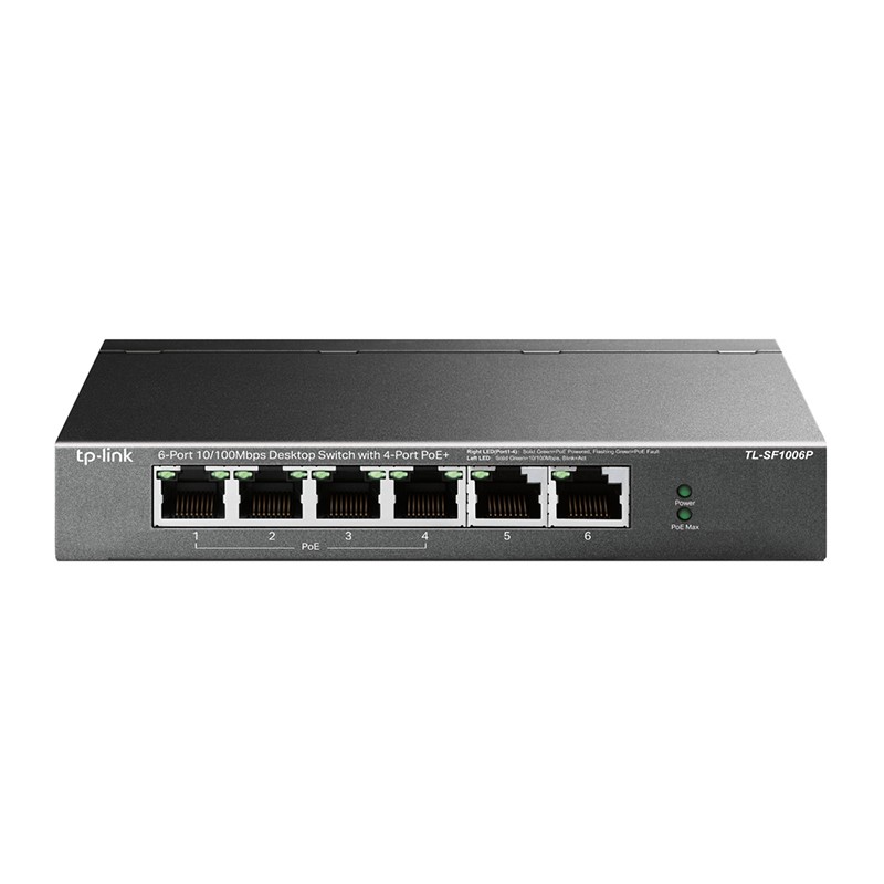 سوئیچ شبکه 6 پورت تی پی لینک مدل TL-SF1006P