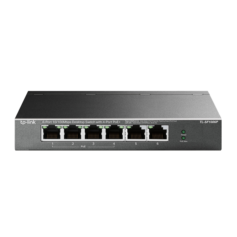 سوئیچ شبکه 6 پورت تی پی لینک مدل TL-SF1006P