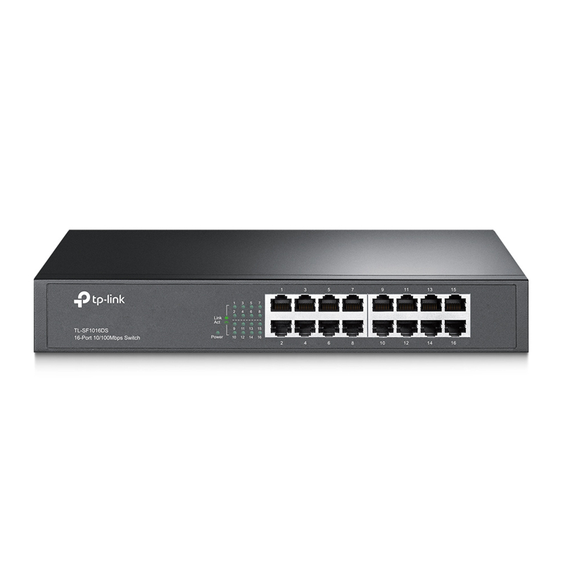 سوئیچ شبکه 16 پورت تی پی لینک مدل TL-SF1016DS