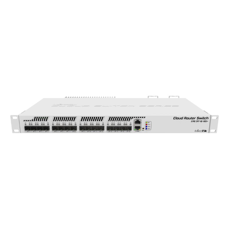 روتر سوئیچ 16 پورت میکروتیک مدل CRS317-1G-16S+RM