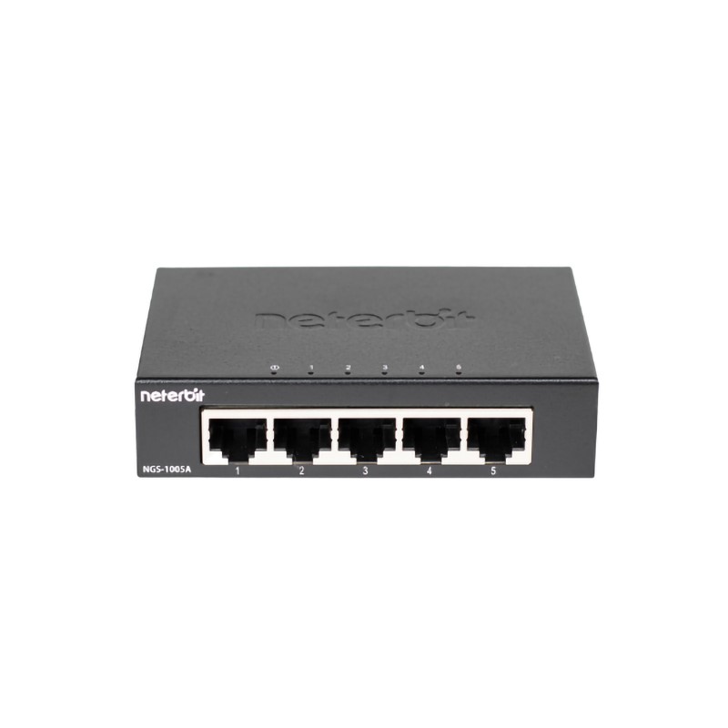 سوئیچ شبکه 5 پورت گیگابیتی نتربیت مدل NGS-1005A