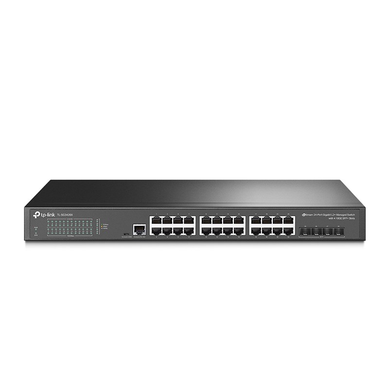 سوئیچ شبکه 24 پورت مدیریتی تی پی لینک مدل TL-SG3428X