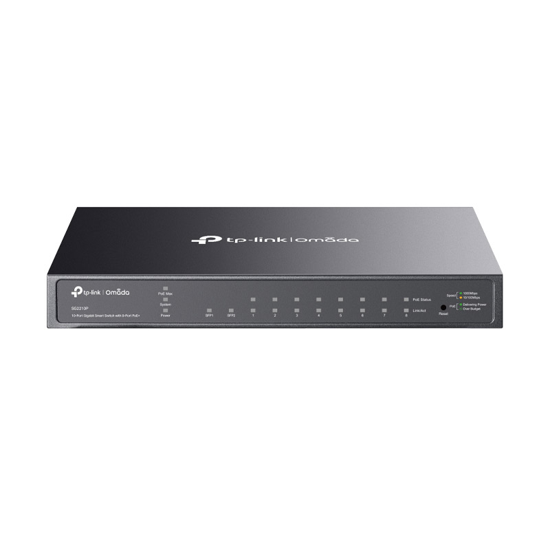 سوئیچ 8 پورت اسمارت تی پی لینک مدل TL-SG2210P