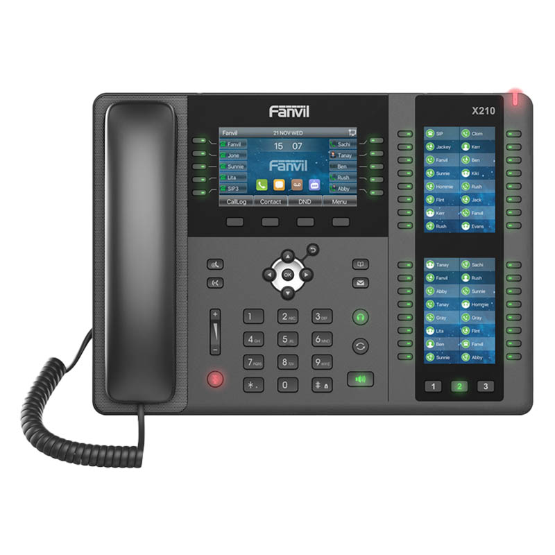 تلفن تحت شبکه فنویل مدل Fanvil X210 Enterprise IP Phone