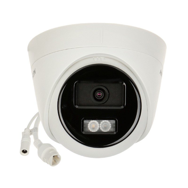 نمای روبرو با سیم دوربین تحت شبکه هایک ویژن DS-2CD1323G2-LIU