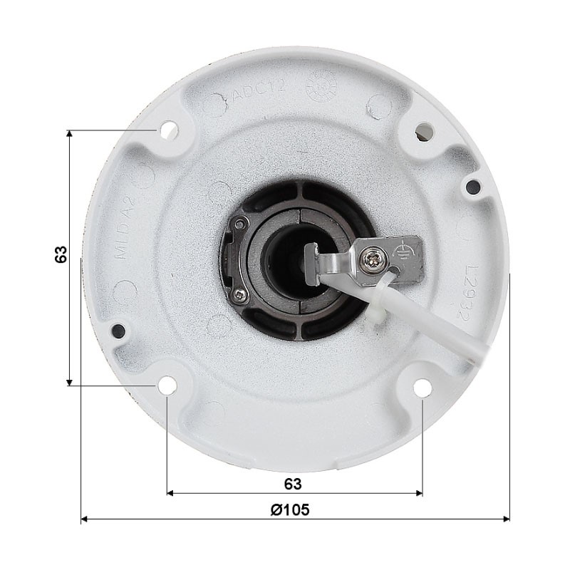 زیر دوربین هایک ویژن DS-2CD2T43G2-2I