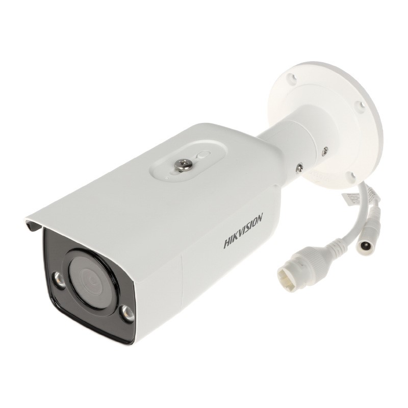 نمای از روبرو و بالای دوربین تحت شبکه هایک ویژن DS-2CD2T47G2-L