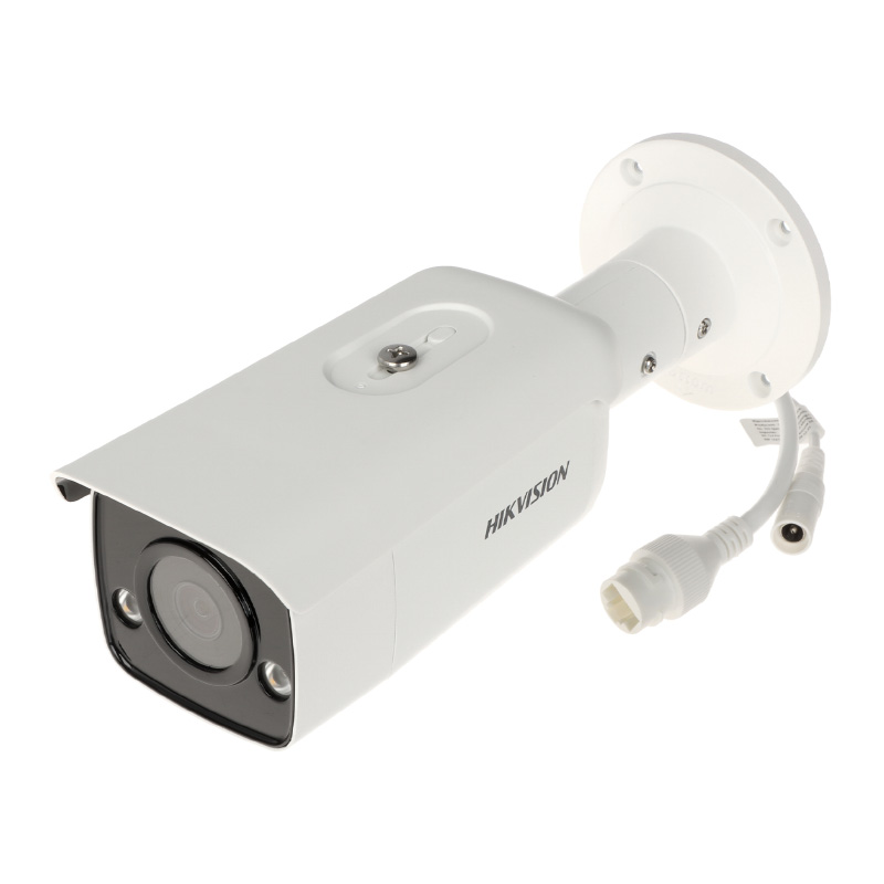 نمای از روبرو و بالای دوربین تحت شبکه هایک ویژن DS-2CD2T47G2-L