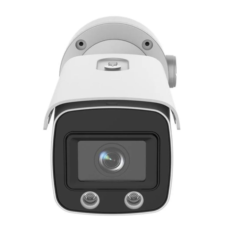 نمای از روبرو و لنز دوربین مداربسته هایک ویژن DS-2CD2T47G2-L