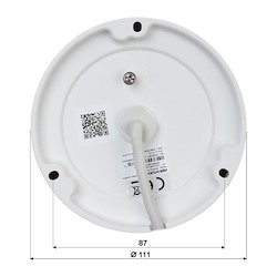 نمایی از پشت دوربین مداربسته هایک ویژن DS-2CD1143G0-I