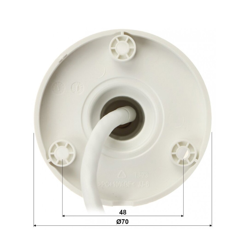 زیر پایه دوربین مداربسته هایک ویژن DS-2CD1083G2-LIU