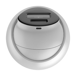 دوربین مداربسته هایک ویژن DS-2CD1367G2-L به سمت بالا چرخیده است