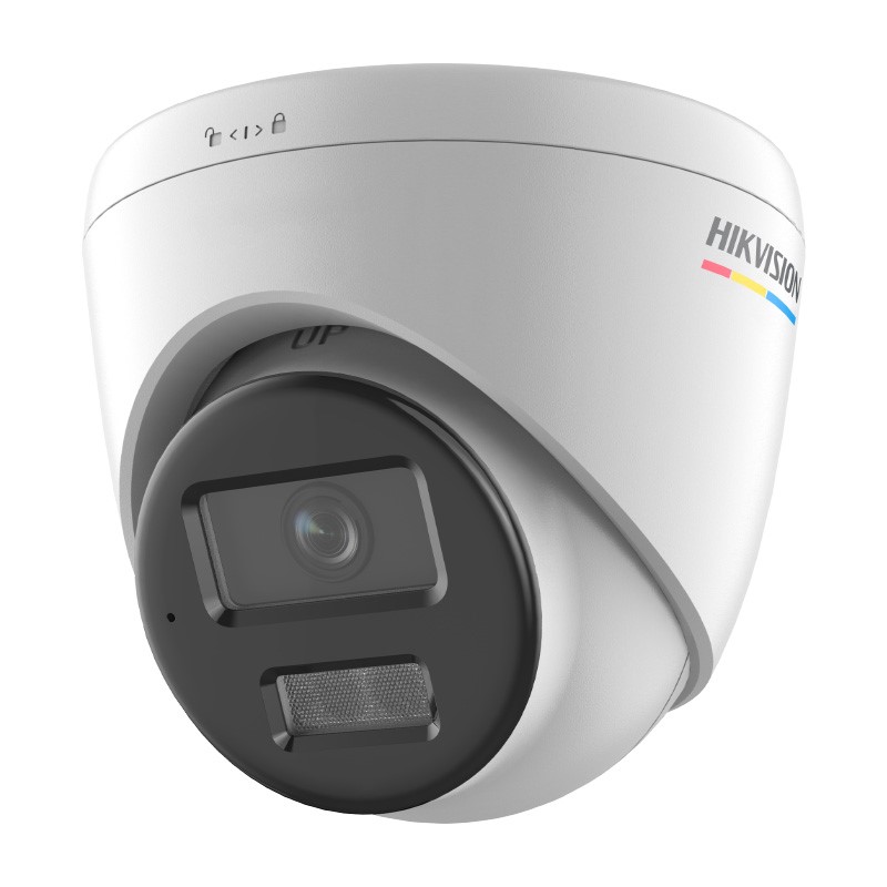 لنز دوربین تحت شبکه هایک ویژن DS-2CD1347G2H-LIU به سمت چپ چرخیده و فیلم می گیرد