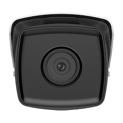 لنز دوربین مداربسته هایک ویژن DS-2CD2T43G2-2I از نمای روبرو دیده می شود