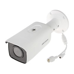 دوربین مداربسته هایک ویژن DS-2CD2T46G2-4I به چپ چرخیده و از بالا دیده می شود