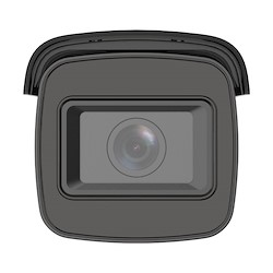 لنز دوربین مداربسته هایک ویژن DS-2CD2646G2-IZS از نمای روبرو دیده می شود