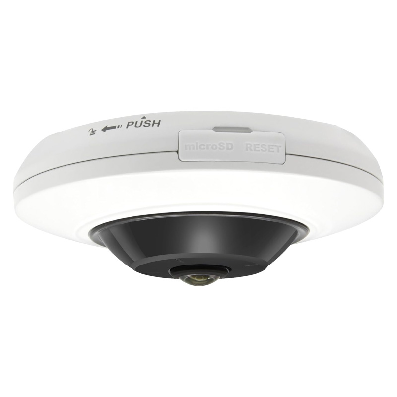 دوربین مداربسته هایک ویژن DS-2CD2955G0-ISU که رو به زمین قرار گرفته