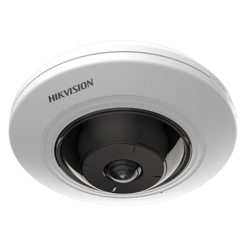 دوربین تحت شبکه هایک ویژن DS-2CD2955G0-ISU که قاب آن سفید است