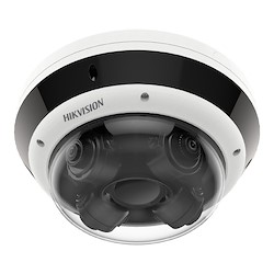 نمایی از دوربین مداربسته هایک ویژن DS-2CD6D44G1H-IZS که در آن، 4 لنز این دوربین دیده می شوند