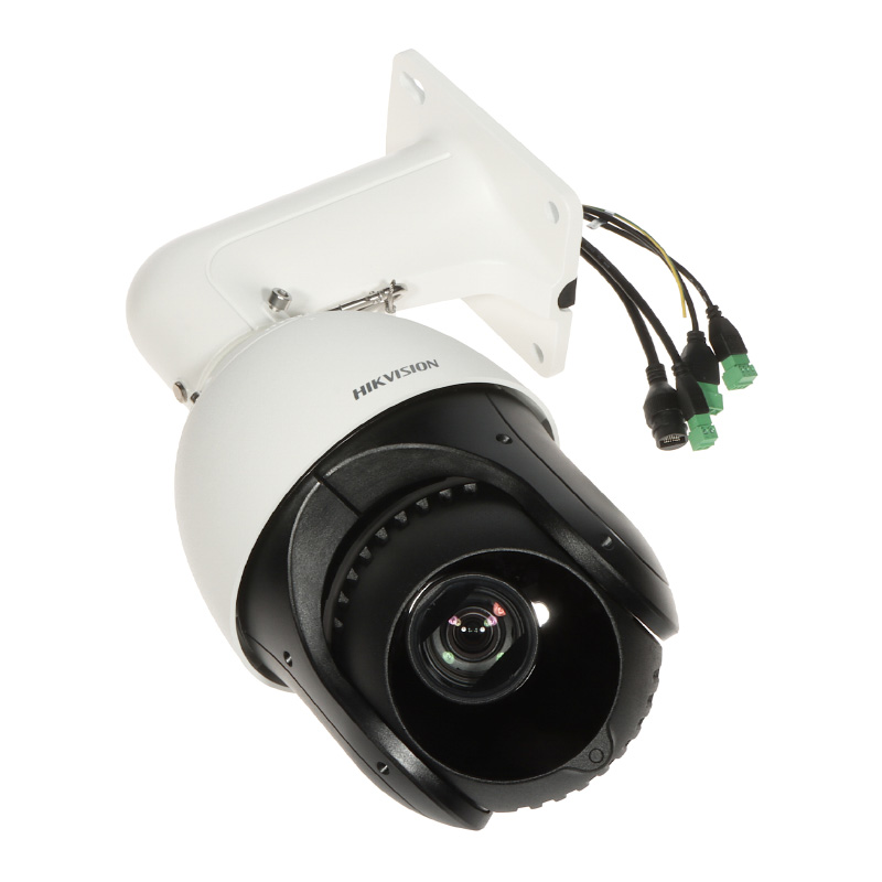 دوربین مداربسته هایک ویژن DS-2DE4225IW-DE(T5) به همراه کابل های پایه آن