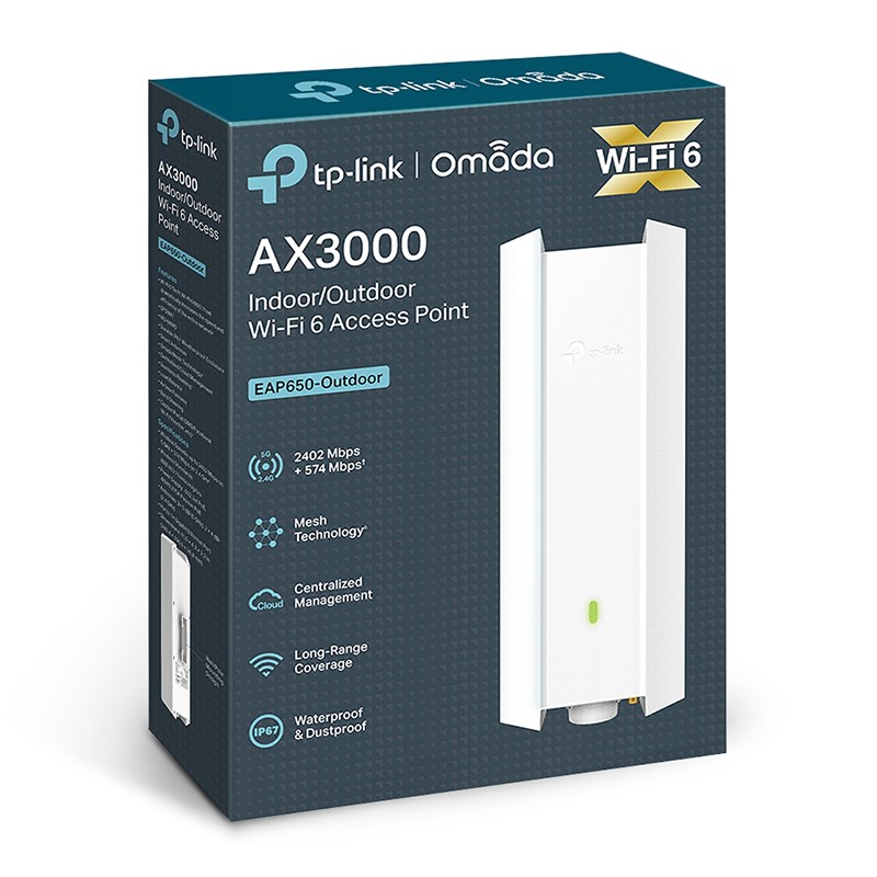 جعبه اکسس پوینت بیسیم تی پی لینک مدل EAP650-Outdoor