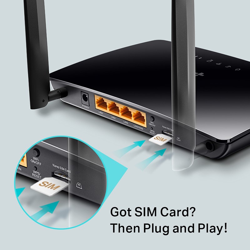 تصاویر مودم بیسیم 4G LTE تی پی لینک مدل TL-MR6400