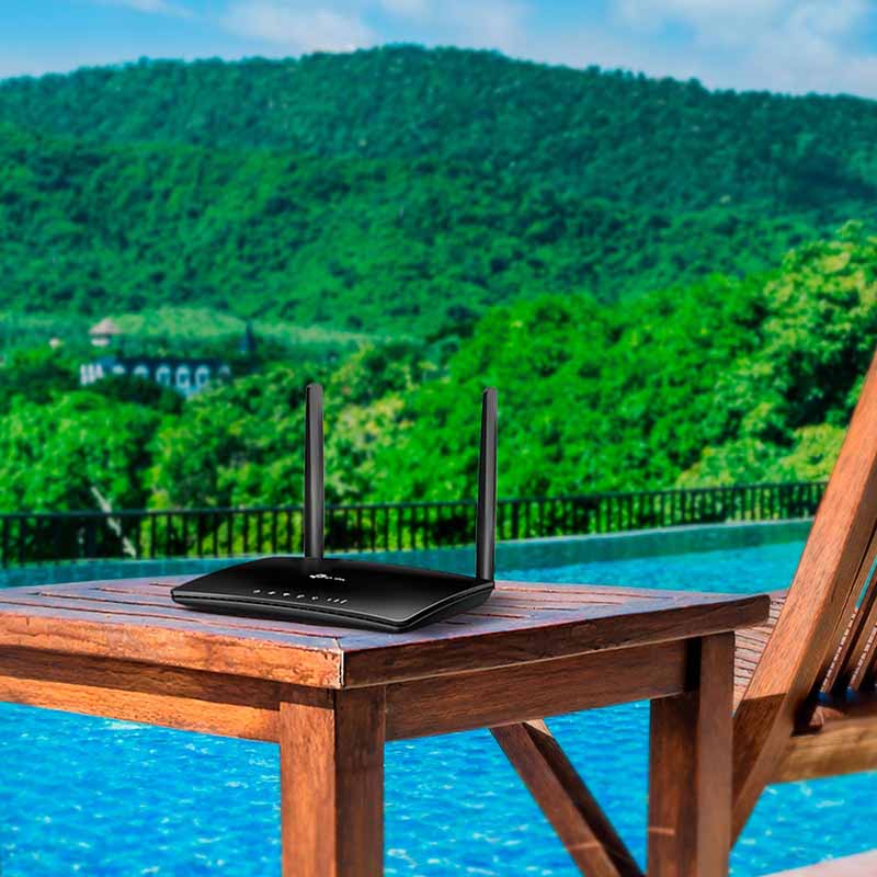 مودم بیسیم دو بانده 4G LTE تی پی لینک Archer MR200