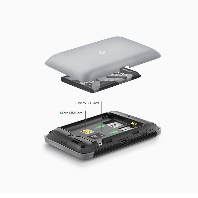 جای سیم کارت مودم 4G قابل حمل تی پی لینک مدل M7310