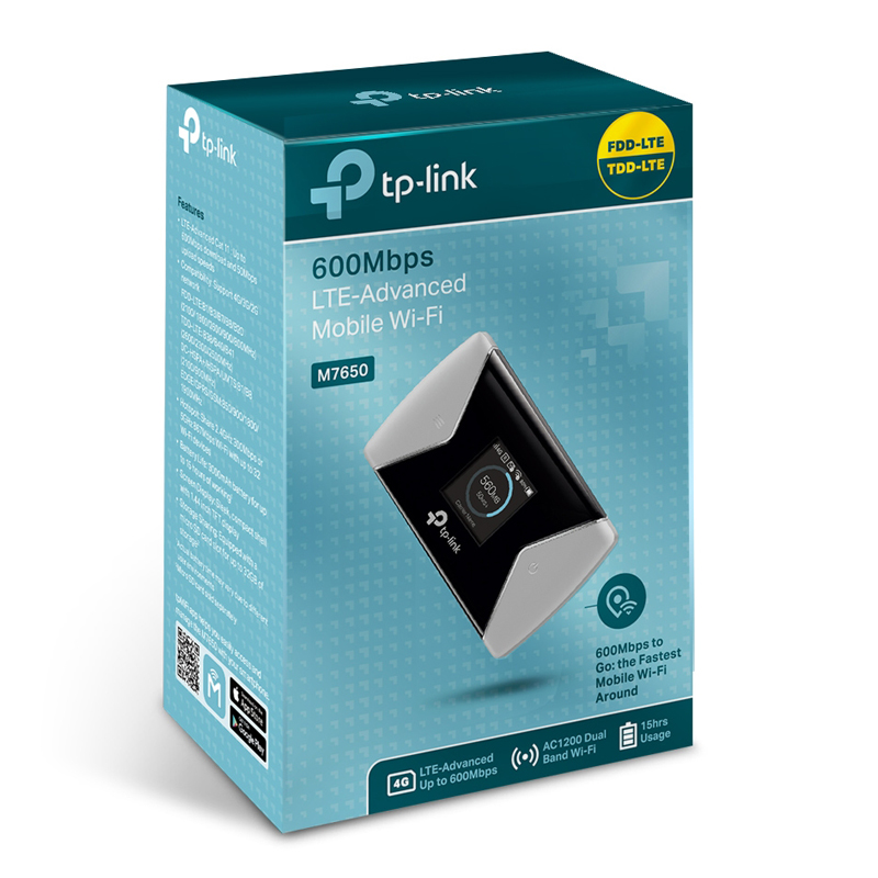 جعبه مودم 4G LTE قابل حمل تی پی لینک مدل M7650