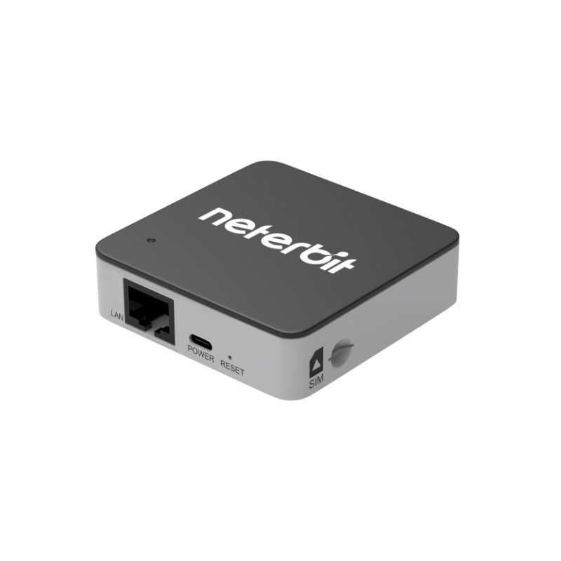 مودم 4G LTE نتربیت مدل NWR-MINI از نمای کنار