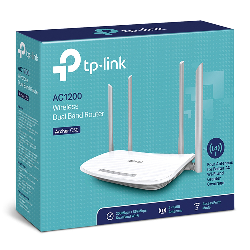 تصاویر روتر تی پی لینک مدل Archer C50