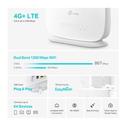 تصاویر روتر بیسیم تی پی لینک مدل Archer MR505