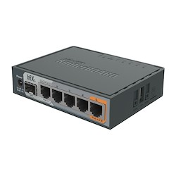 پورت‌های روتر میکروتیک مدل hEX S RB760iGS