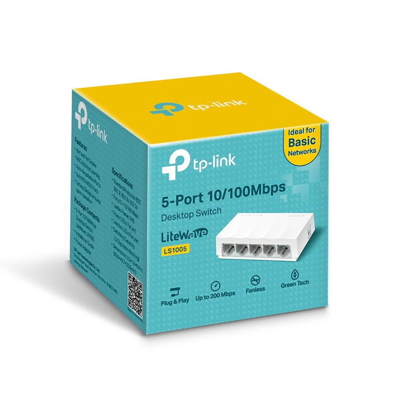 سوئیچ 5 پورت تی پی لینک LS-1005