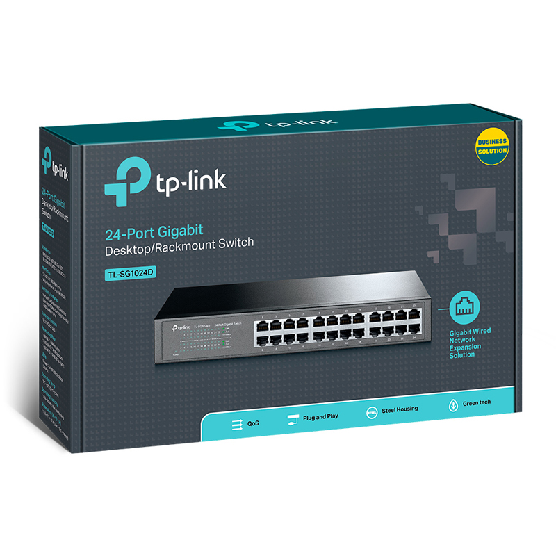 تصاویر سوئیچ شبکه 24 پورت تی پی لینک مدل TL-SG1024D