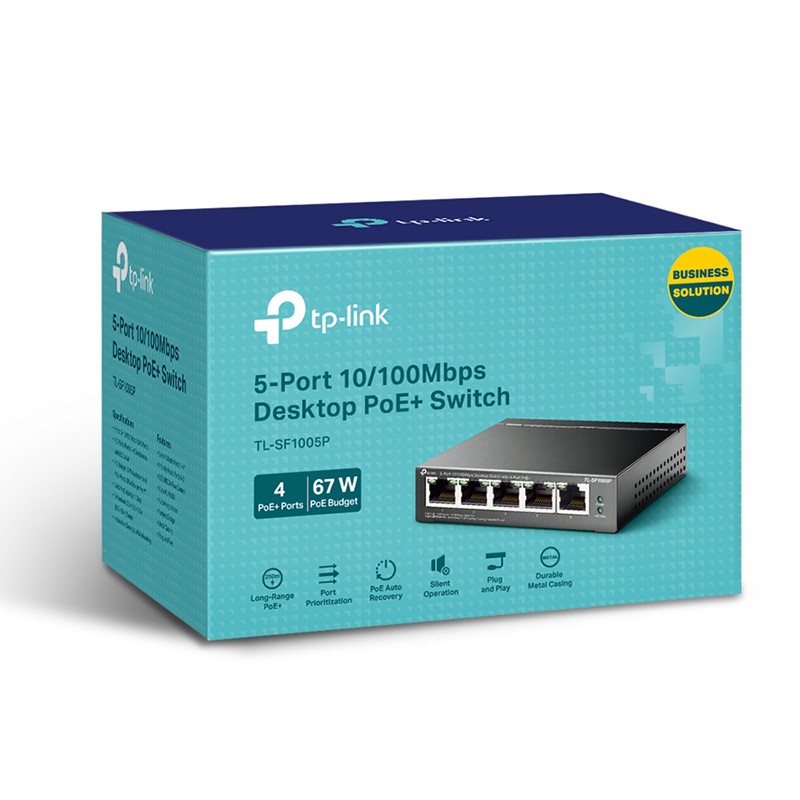 سوئیچ شبکه 5 پورت تی پی لینک مدل TL-SF1005P
