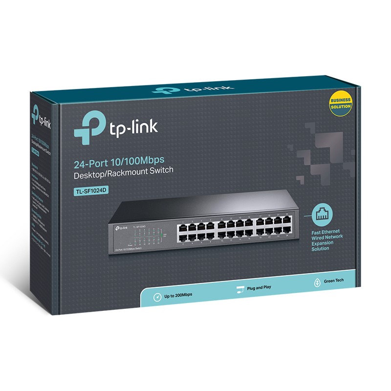 سوئیچ شبکه 24 پورت تی پی لینک مدل TL-SF1024D