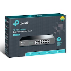 تصویر جعبه سوئیچ 16 پورت تی پی لینک مدل TL-SG1016D
