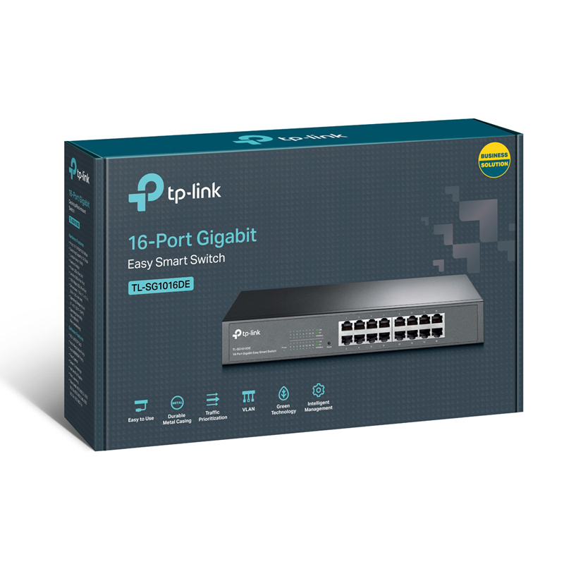 سوئیچ شبکه 16 پورت تی پی لینک مدل TL-SG1016DE