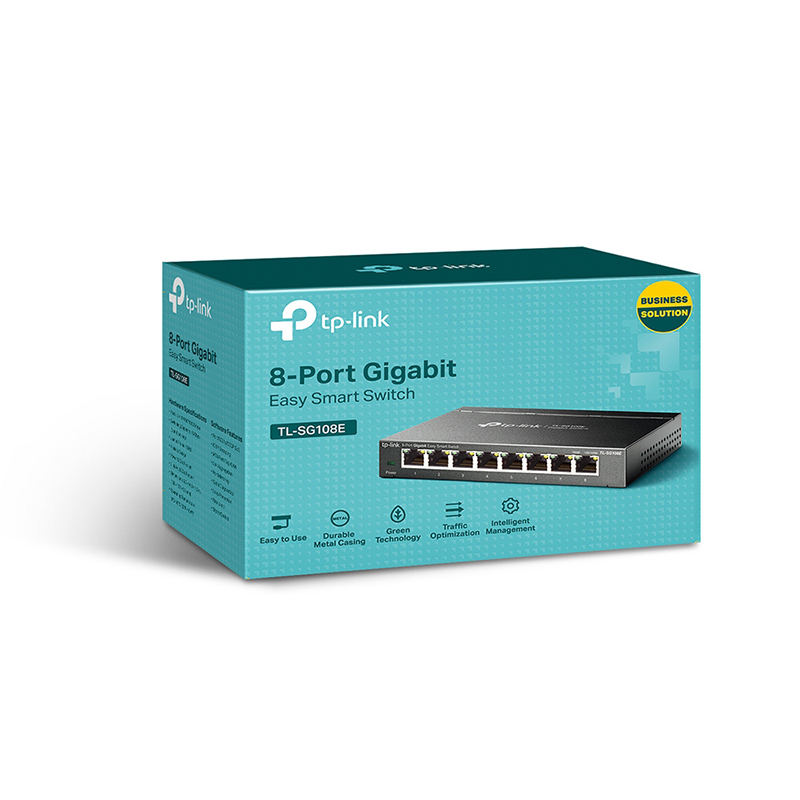 سوئیچ شبکه 8 پورت تی پی لینک مدل TL-SG108E