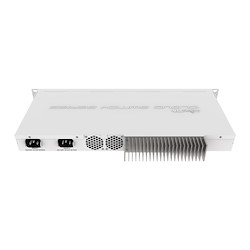 نمای پشت روتر سوئیچ 16 پورت میکروتیک مدل CRS317-1G-16S+RM