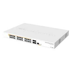 سوئیچ 24 پورت میکروتیک مدل CRS328-24P-4S+RM