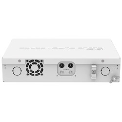 نمای پشت سوئیچ شبکه هوشمند میکروتیک مدل CRS112-8P-4S-IN