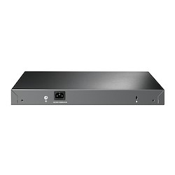 نمای پشت سوئیچ شبکه 24 پورت تی پی لینک مدل TL-SG3428MP