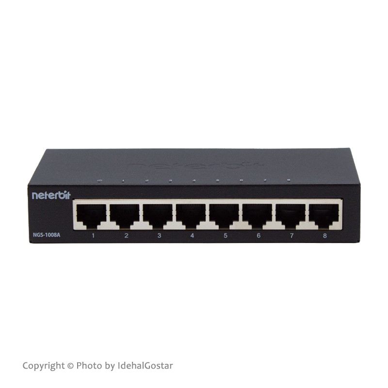 پورت‌های سوئیچ شبکه NGS-1008A